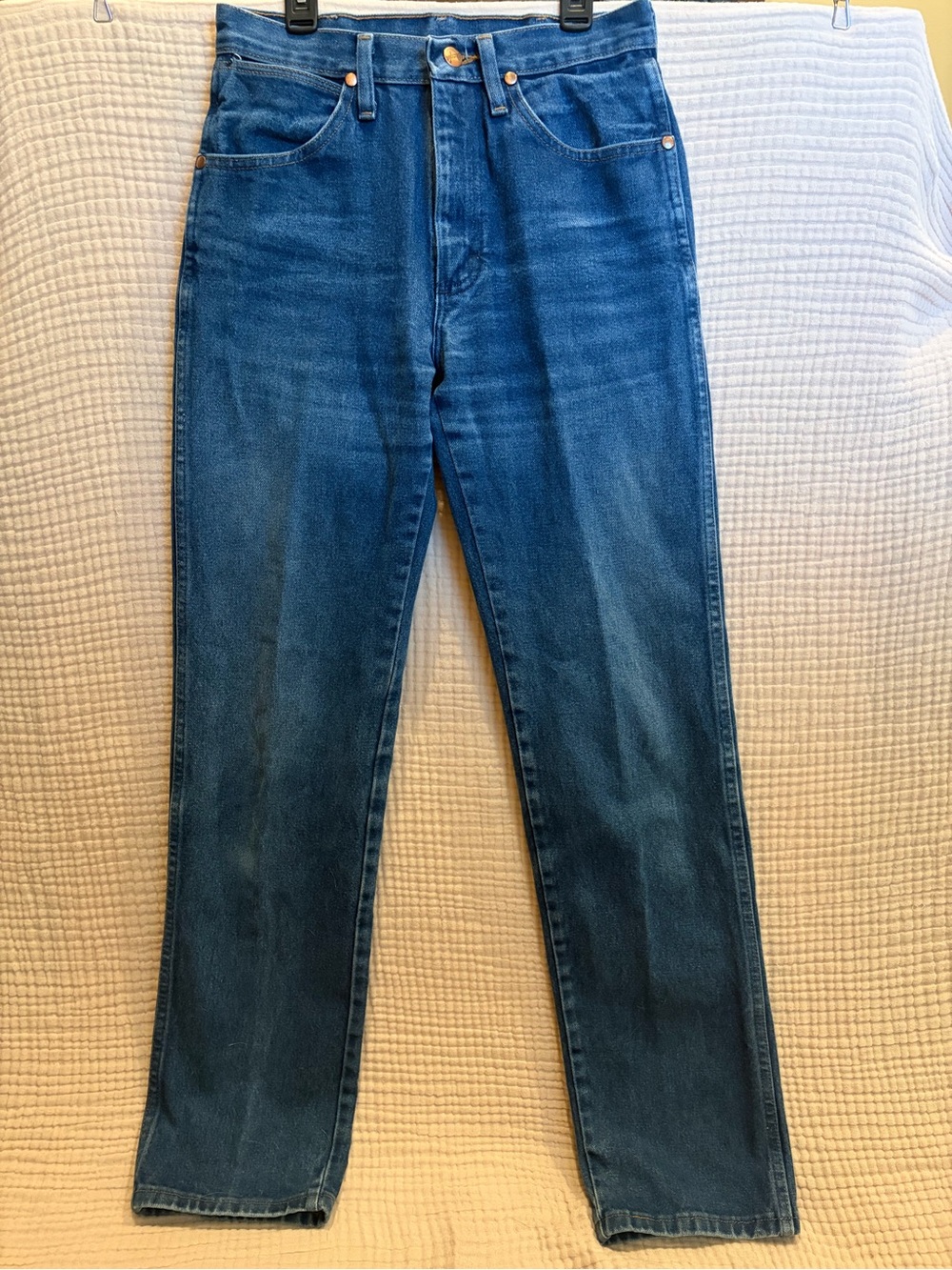 Wrangler 13MWZ Cowboy Cut Original Fit Jeans Men’s 27x34 Blue Made in Mexico